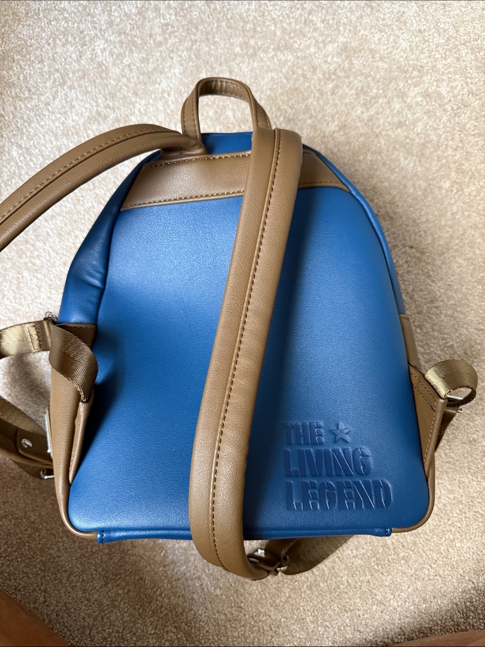 Captain Carter Mini Loungefly Backpack - Picture 2 of 2
